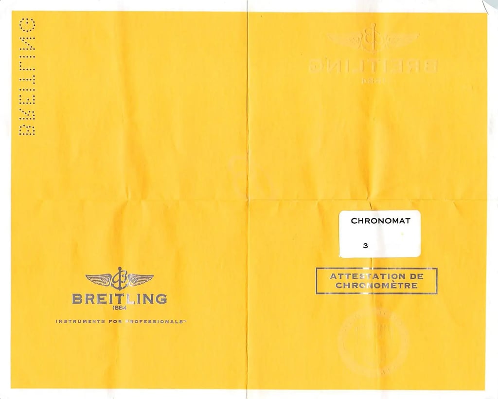  Full View Box And Documents For Breitling MB0111C3/BE35-253S Without watch In The Image 