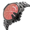 View Of Crown Facing Side Of Diesel DZ4318 Stainless Steel Watch Display Model Condition