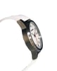 View Of Opposite Crown Facing Side Of Wenger 01.0441.147 Stainless Steel Watch Display Model Condition