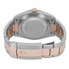 Back View Of Solid Back Case And Closed Stainless Steel,Rose Gold Band Of Rolex 126331 Watch Pre Owned Condition