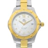 Up Close Front Facing Picture Of TAG Heuer WAF1124.BB0807 Stainless Steel Watch Pre Owned Condition