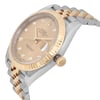 View Of Crown Facing Side Of Rolex 126333 Stainless Steel Watch Pre Owned Condition