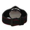 An image of a Wristwatch by Maserati. This Unworn item is designed for Men, featuring a Dress/Formal style. It has a Quartz movement and an Analog display with a Black dial color. The indices include 12-Hour Dial,Baton Indexes. The band is made of Leather and the case is made of Stainless Steel. The watch has a Round shape with a case size of 42 mm and a case thickness of 11 mm.