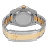 Back View Of Solid Back Case And Closed Stainless Steel,Yellow Gold Band Of Rolex 116613LB Watch Pre Owned Condition