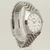 View Of Opposite Crown Facing Side Of Rolex 126300 Stainless Steel Watch Pre Owned Condition