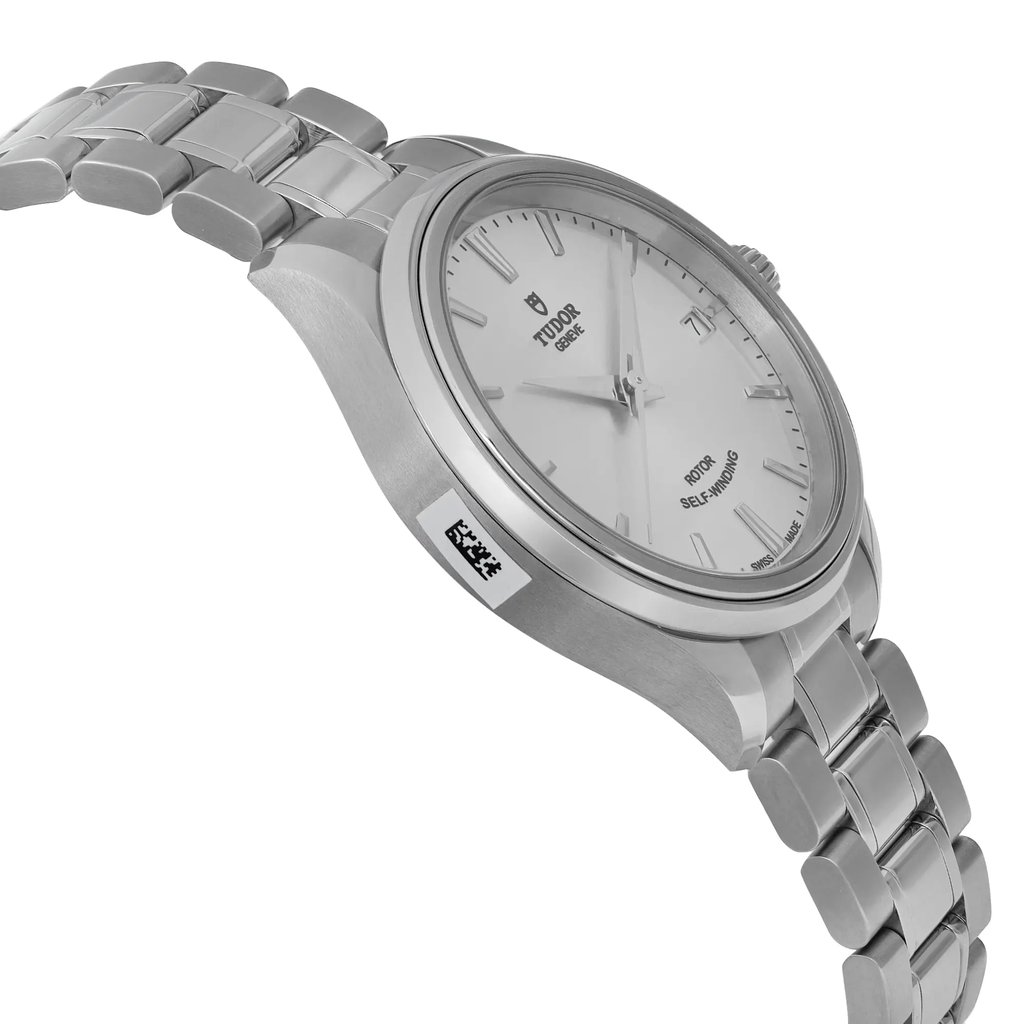 View Of Opposite Crown Facing Side Of TUDOR 12300 Stainless Steel Watch Unworn Condition