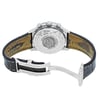Back View Of {Caseback} Back Case And Open Leather Band Of Breitling A2432212/G571-441X Watch Pre Owned Condition