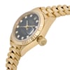 View Of Crown Facing Side Of Rolex 69178 Yellow Gold Watch Pre Owned Condition
