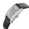 View Of Crown Facing Side Of Cartier W5330004 Stainless Steel Watch Pre Owned Condition