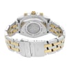 Back View Of Solid Back Case And Closed Stainless Steel,Gold Band Of Breitling B13050.1 Watch Pre Owned Condition