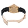 Back View Of Solid Back Case And Open Rubber Band Of Rolex 116655BKSRS Watch Pre Owned Condition
