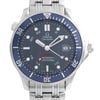 Up Close Front Facing Picture Of OMEGA 2535.80.00 Stainless Steel Watch Pre Owned Condition