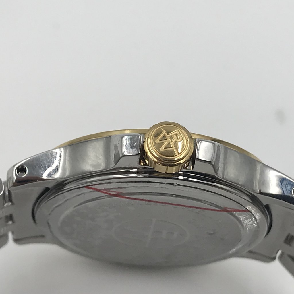 View Of Crown Facing Side Of RAYMOND WEIL 5399-SPS-00657 Stainless Steel Watch Pre Owned Condition