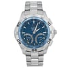 Front Full View Of TAG Heuer CAF7012.BA0815 Stainless Steel Watch Pre Owned Condition Good