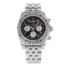 Front Full View Of Breitling AB01154G/BD13-375A Stainless Steel Watch Display Model Condition {Product Condition}