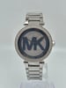 Front Full View Of Michael Kors MK5925 Stainless Steel Watch Pre Owned Condition Good