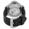 Back View Of Exhibition Back Case And Closed Rubber Band Of Panerai PAM00321 Watch Pre Owned Condition