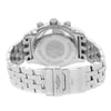 Back View Of {Caseback} Back Case And Closed Stainless Steel Band Of Breitling AB014012/C830-378A Watch Display Model Condition