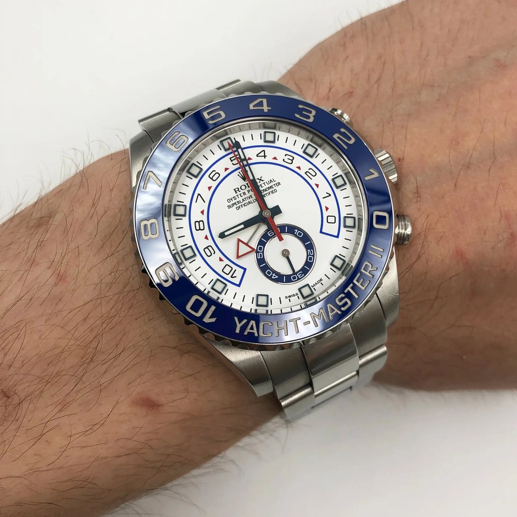 7th image of Rolex Rolex Yacht-Master II 116680 Wristwatch, PreOwned condition
