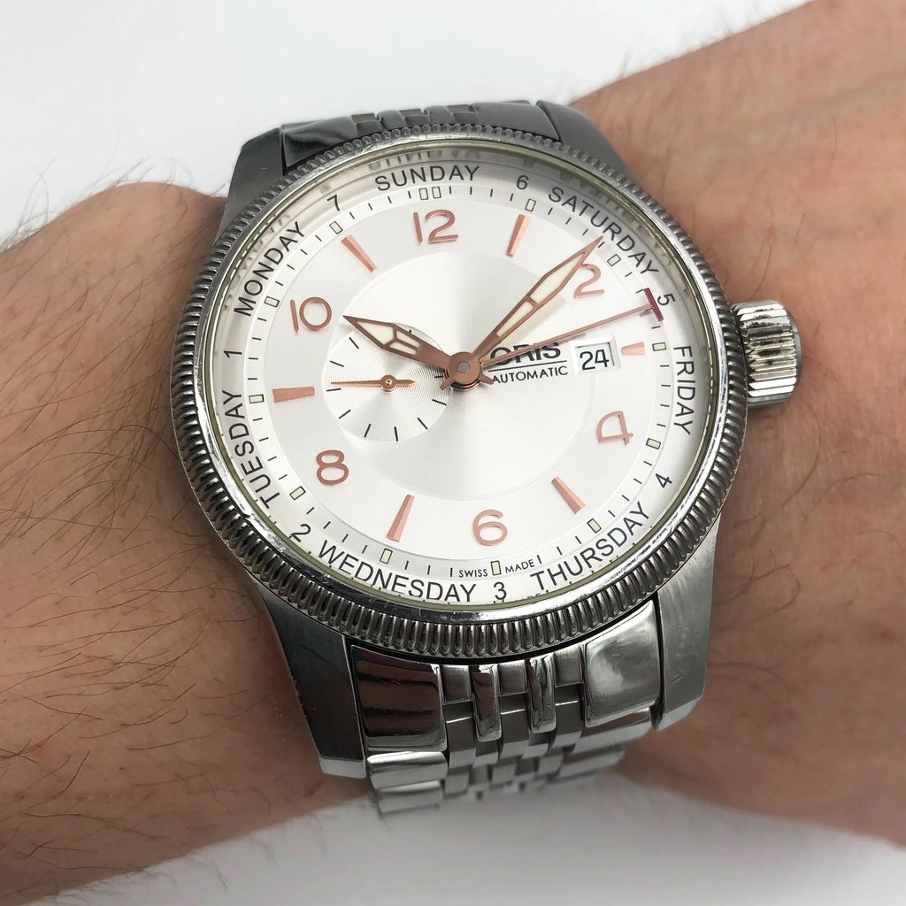 8th image of Oris 01 645 7629 4061-07 8 22 76 Wristwatch, PreOwned condition