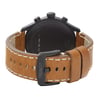 Back View Of Snap Back Case And Closed Leather Band Of Tissot T1166173605700 Watch New With Defects Condition