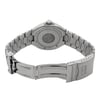 Back View Of {Caseback} Back Case And Open Stainless Steel Band Of OMEGA 396.1052 Watch Pre Owned Condition
