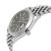 View Of Crown Facing Side Of Rolex 126300RSJ Stainless Steel Watch Display Model Condition