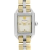 Up Close Front Facing Picture Of Tory Burch TB1102 Stainless Steel Watch Pre Owned Condition