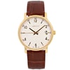 Front Full View Of M-Watch WRE.45211.LG Stainless Steel Watch Pre Owned Condition Excellent