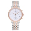 Front Full View Of Tissot T122.417.22.011.00 Stainless Steel Watch Pre Owned Condition Excellent