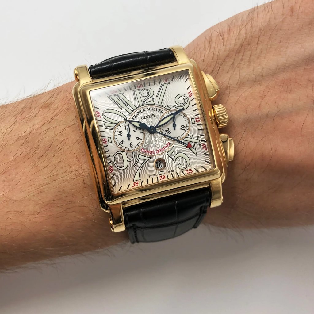 7th image of Franck Muller Franck Muller Conquistador Wristwatch, PreOwned condition