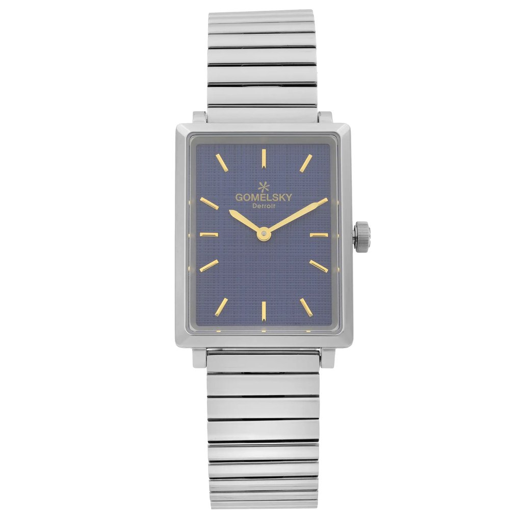 Front Full View Of Gomelsky G0120067028 Stainless Steel Watch Unworn Condition {Product Condition}