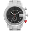 Up Close Front Facing Picture Of Gucci YA101361 Stainless Steel Watch Display Model Condition