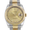 Up Close Front Facing Picture Of Rolex 116233 CHIO Stainless Steel Watch Pre Owned Condition