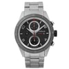 Front Full View Of Montblanc MB116097 Stainless Steel Watch Pre Owned Condition Good