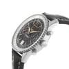View Of Crown Facing Side Of Breitling A48330 Stainless Steel Watch Pre Owned Condition