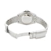 Back View Of {Caseback} Back Case And Open Stainless Steel Band Of Rolex 126710BLRO Watch Pre Owned Condition