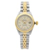 Front Full View Of Rolex 69173 Stainless Steel Watch Pre Owned Condition {Product Condition}