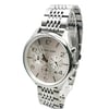 View Of Crown Facing Side Of Michael Kors MK8637 Stainless Steel Watch New With Defects Condition