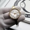 Front Full View Of Michael Kors MK3977 Stainless Steel Watch New With Defects Condition Excellent