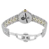 Back View Of Solid Back Case And Open Stainless Steel Band Of RAYMOND WEIL 5580-STP-00308 Watch Display Model Condition
