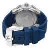 Back View Of Solid Back Case And Closed Silicone,Rubber Band Of TechnoMarine 111004 Watch Display Model Condition