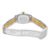 Back View Of Screwback Back Case And Open Stainless Steel,Gold Band Of Rolex 16013 Watch Pre Owned Condition