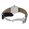 Back View Of Screwback Back Case And Open Leather Band Of Cartier W6700255 Watch Pre Owned Condition