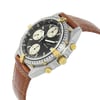 View Of Crown Facing Side Of Breitling 81.95 Stainless Steel Watch Pre Owned Condition