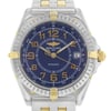 Up Close Front Facing Picture Of Breitling B66050 Stainless Steel Watch Pre Owned Condition