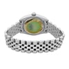 Back View Of {Caseback} Back Case And Closed Stainless Steel Band Of Rolex 178274 Watch Pre Owned Condition