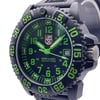 Up Close Front Facing Picture Of Luminox XS.3067 Carbon Watch Pre Owned Condition