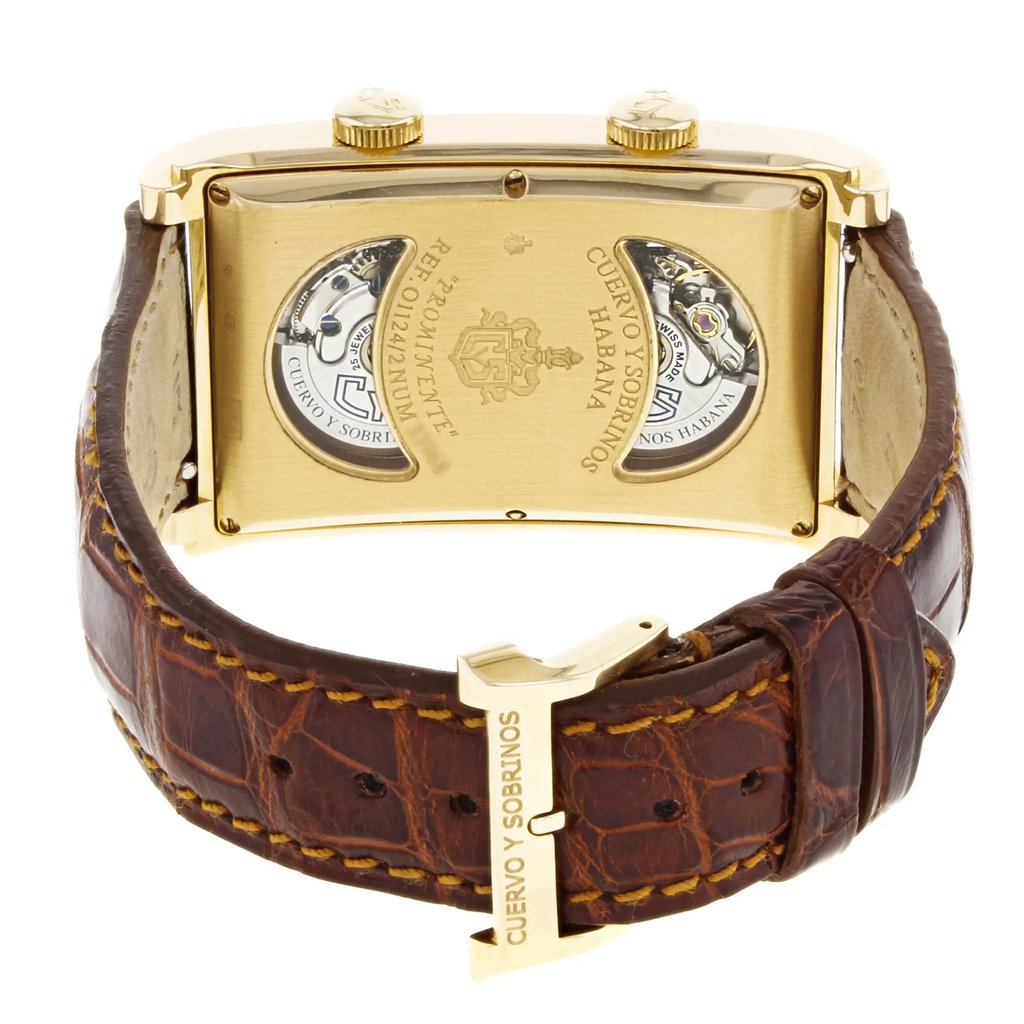 5th image of Cuervo y Sobrinos O1124/2 Wristwatch, DisplayModel condition