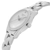 View Of Crown Facing Side Of Tissot T112.210.11.031.00 Stainless Steel Watch Display Model Condition